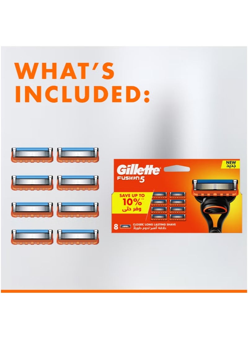 Gillette Fusion Blade 8 Piece - Image 2