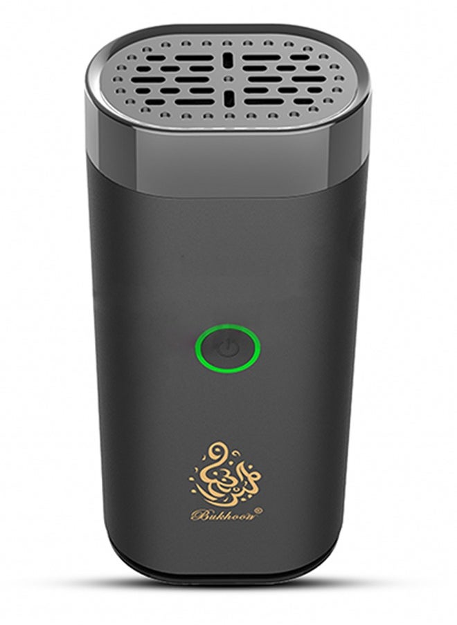 بخون - مبخرة كهربائية الأقوى اداء قابلة لإعادة الشحن للسيارة والمنزل بمنفذ USB Type-C رمادي - Image 1