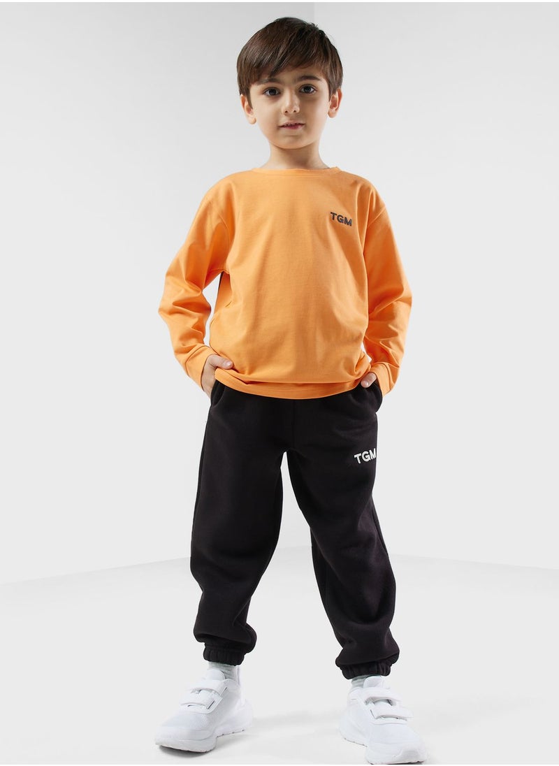 The Giving Movement - Kids Essential Printed T-Shirt - Image 1