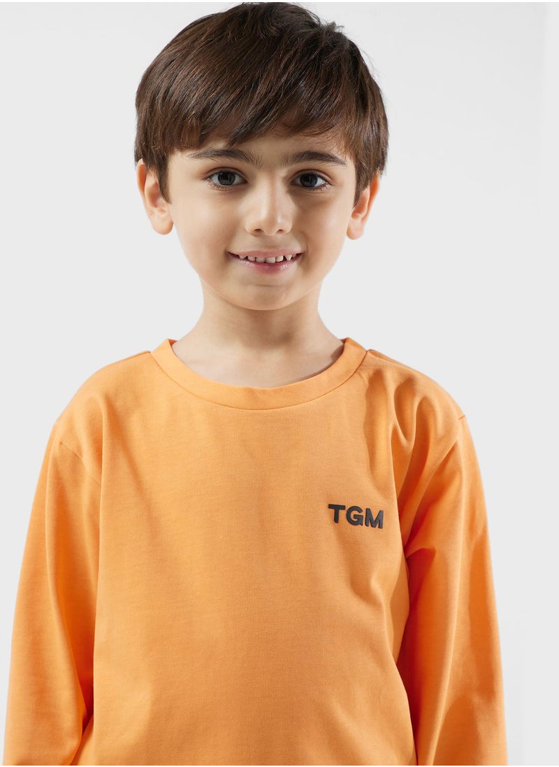 The Giving Movement - Kids Essential Printed T-Shirt - Image 1