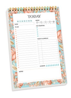 Daily Planner Pad, 58 Sheets of Daily to Do List Notepad, Daily to Do Planner Sheet, Daily Planner, Organizer, Scheduler, Productivity Tracker for Organizing Appointments, Notes (6 X 9 ")