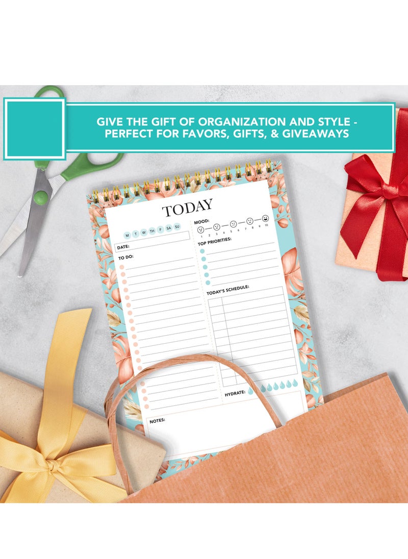 SYOSI - Daily Planner Pad, 58 Sheets of Daily to Do List Notepad, Daily to Do Planner Sheet, Daily Planner, Organizer, Scheduler, Productivity Tracker for Organizing Appointments, Notes (6 X 9 ") - Image 1