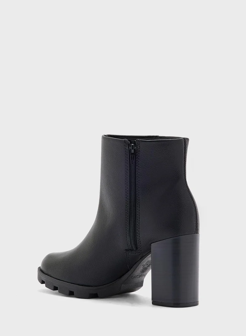 Beira Rio Kaia Mid Heel Ankle Boots