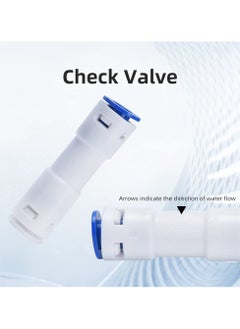 SANMUGEED 30Pack 1/4" OD Quick Connect Fittings Push to Connect Water Tube Fittings for RO Reverse Osmosis Water Filter  - Image 4