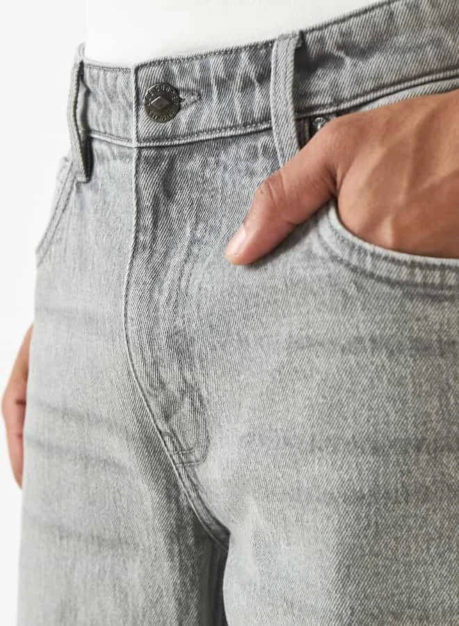 Lee Cooper Lee Cooper Straight Cut Jeans with Pockets