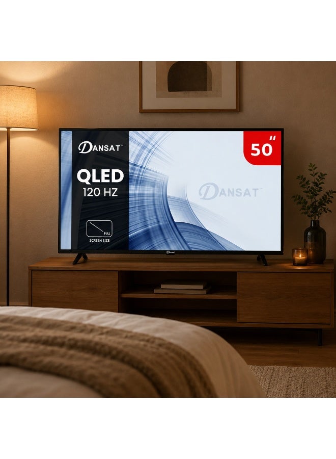 Dansat 50-inch Smart QLED 4K 120Hz TV DTD50QLED120HZ DTD50QLED120HZ black - Image 2