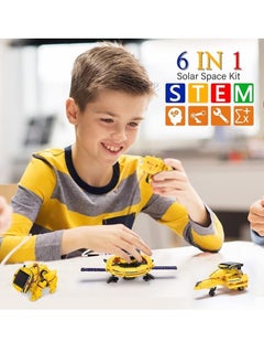 M MIAOYAN STEM Projects for Kids Ages 8+, 6 in 1 Building Science STEM Kit for Solar Robot Kit Space Toy Birthday Gift for Boys Girls Teens Ages 8+  - Image 2