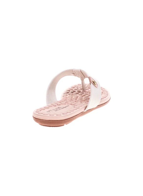 مودار Modare Ladies Flat Sandals Off White | Made In Brazil