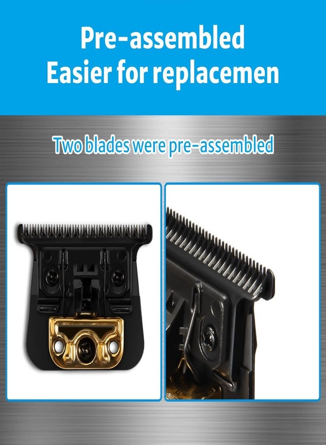 Perfitech Replacement Blades Compatible with Babyliss Trimmers FX707z, FX787, FX726, 1 Pack, Classic Black - Image 5