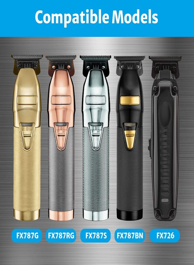 Perfitech Replacement Blades Compatible with Babyliss Trimmers FX707z, FX787, FX726, 1 Pack, Classic Black - Image 2