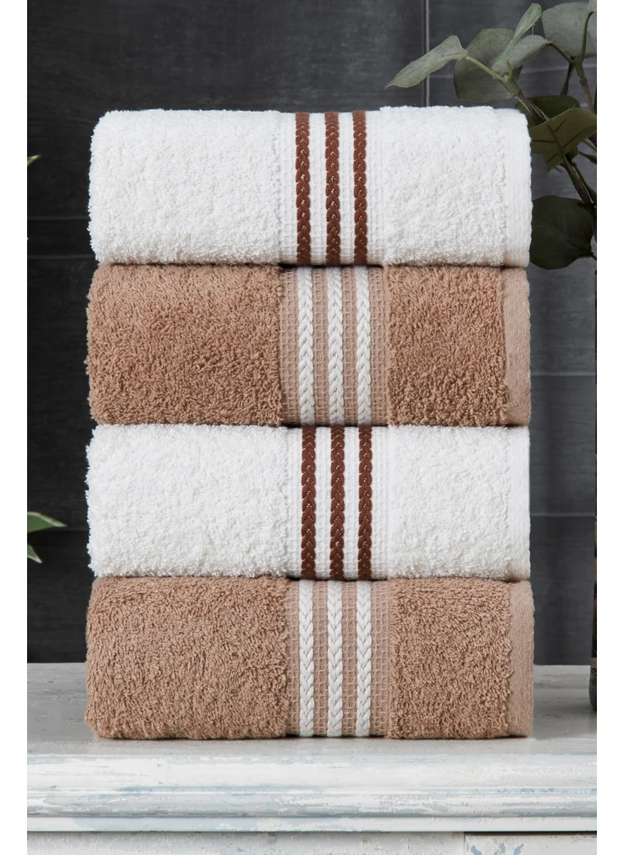 Casnack Veronica Small 4-Piece Towel Set 50 x 90 cm