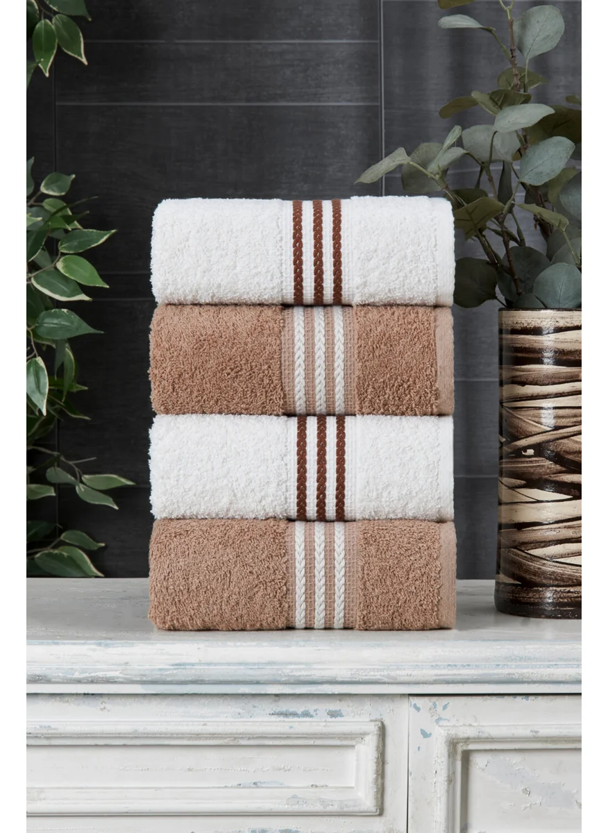 Casnack Veronica Small 4-Piece Towel Set 50 x 90 cm
