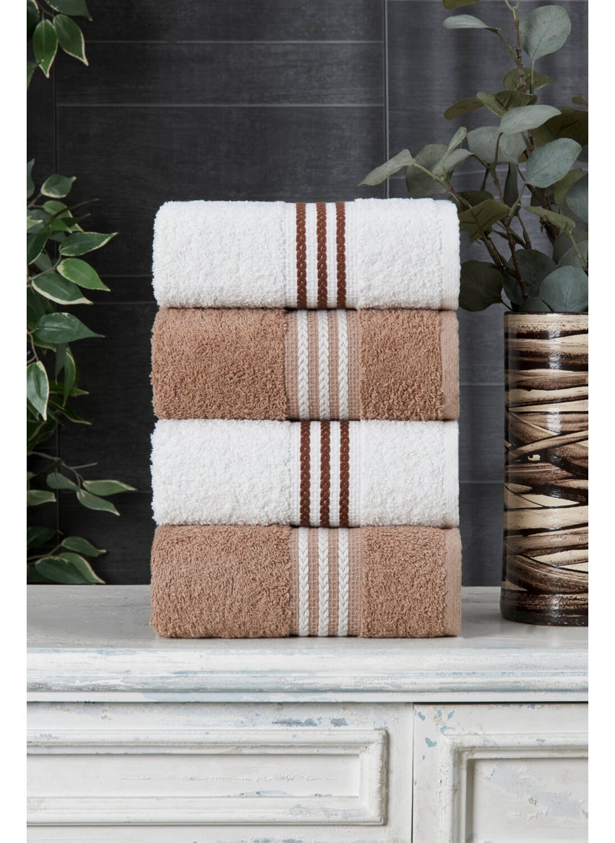 Casnack Veronica Small 4-Piece Towel Set 50 x 90 cm  - Image 1
