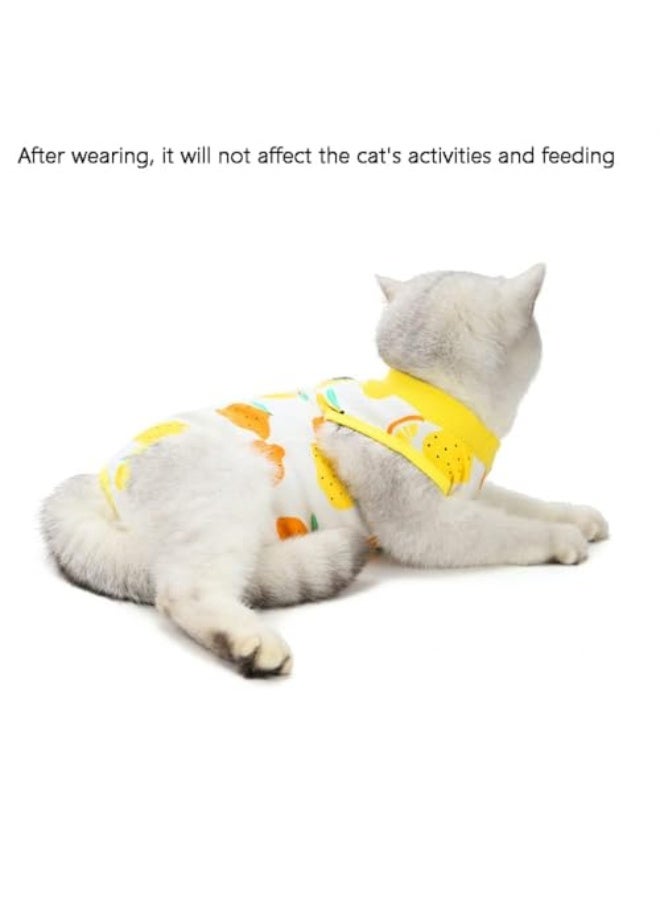 Recovery Suit, Professional Dog Cat Surgery Recovery Shirt, for Abdominal Wounds or Skin Diseases with Breathable E-Collar Alternative (Medium) - Image 4