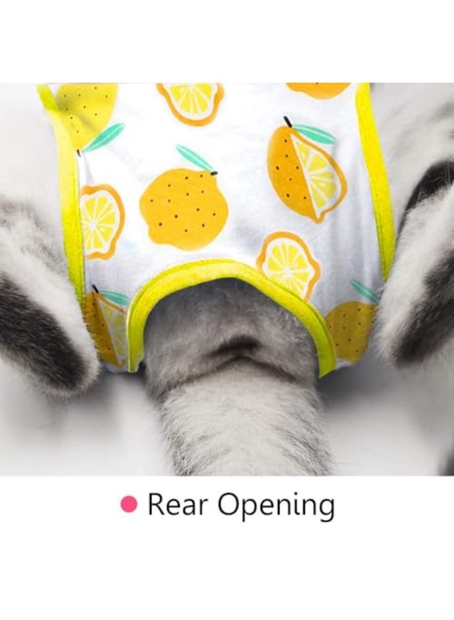 Recovery Suit, Professional Dog Cat Surgery Recovery Shirt, for Abdominal Wounds or Skin Diseases with Breathable E-Collar Alternative (Medium) - Image 5
