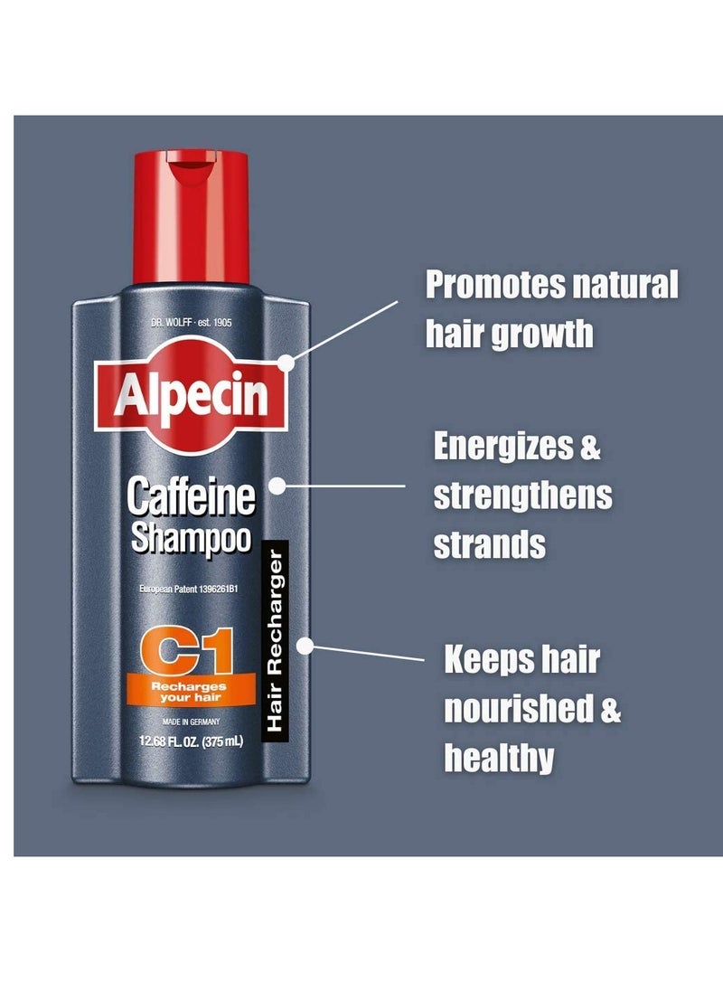 Alpecin Alpecin C1 Caffeine Shampoo 3-Pack + After Shampoo Liquid Bundle  - Image 4