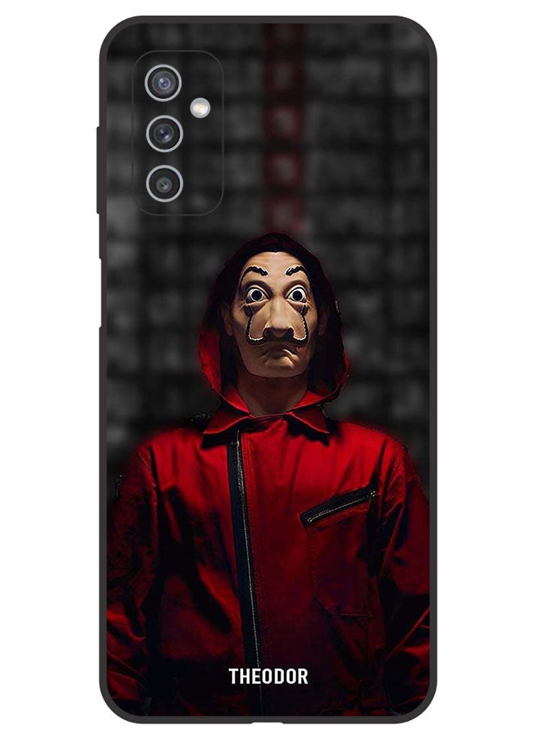 Theodor Protective Case Cover For SAMSUNG GALAXY M52 5G Red Jokar Mask - Image 1