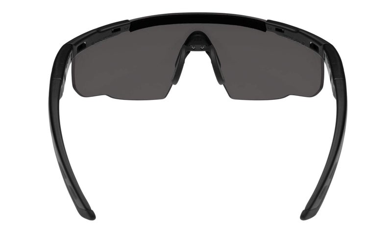 Wiley X Saber Advanced Shooting Glasses, Safety Sunglasses for Men and Women, UV and Eye Protection for Hunting, Fishing, Biking, and Extreme Sports, Matte Black Frames, Tinted Lenses - Image 2