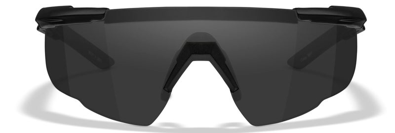 Wiley X Saber Advanced Shooting Glasses, Safety Sunglasses for Men and Women, UV and Eye Protection for Hunting, Fishing, Biking, and Extreme Sports, Matte Black Frames, Tinted Lenses - Image 3