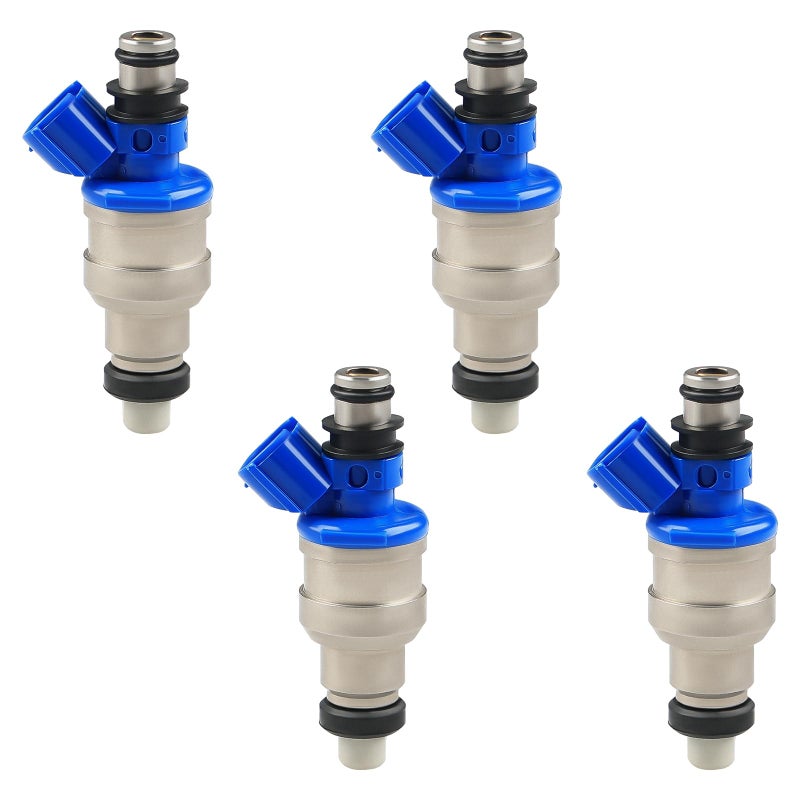 JDMON Fuel Injectors Compatible with Mazda Miata MX6 MX3 929 626 Ford Probe Kia Sephia 16L 18L 22L 30L Replacement for 1955001970 4pcs - Image 2