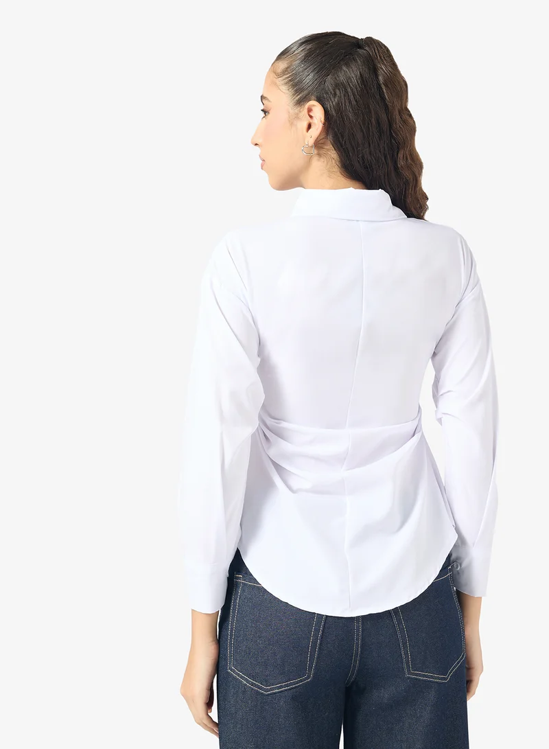 Ginger Cinched Waist Shirt