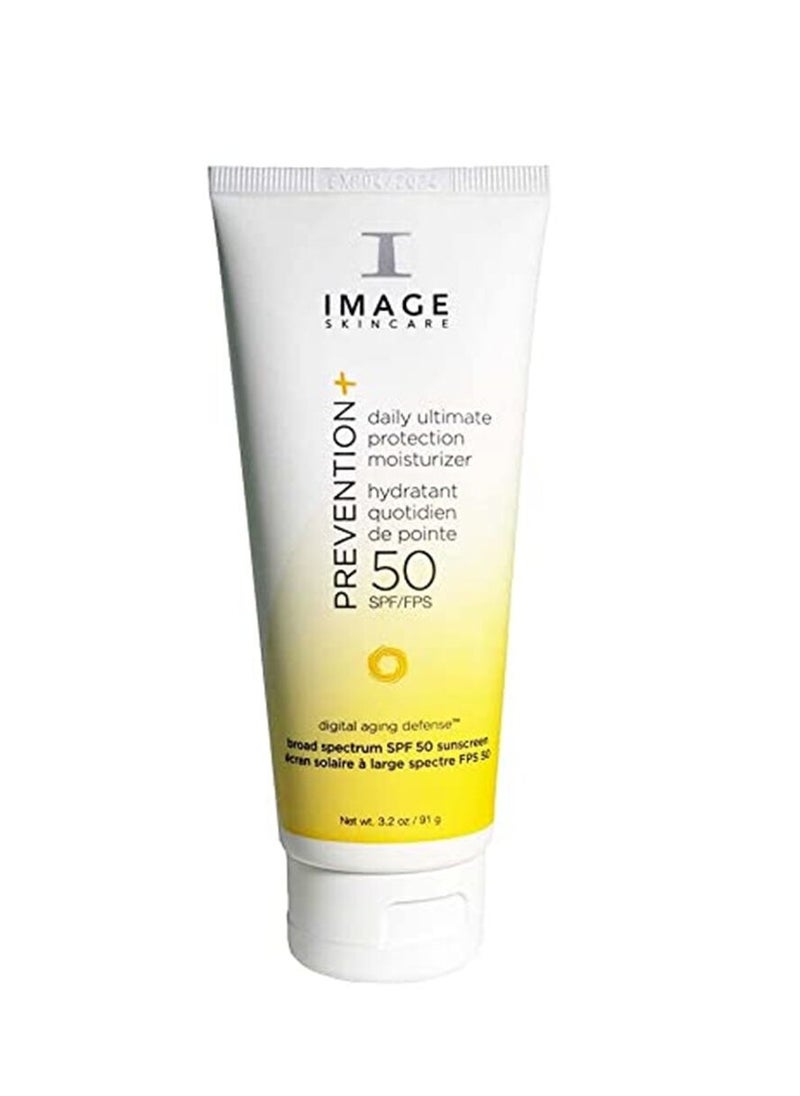 Image Skincare Prevention+ Daily Ultimate Protection SPF 50 Moisturizer, 3.2 Ounce - pzsku/Z6C96E90FC2FFEA9A4594Z/45/_/1721815356/2d40becf-c4b6-41fc-b20c-5986387dd6fe