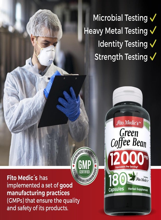 FITO MEDIC'S مختبر فيتو ميديك | مستخلص حبوب البن الأخضر | حبوب البن الأخضر | 180 كبسولة - Image 5
