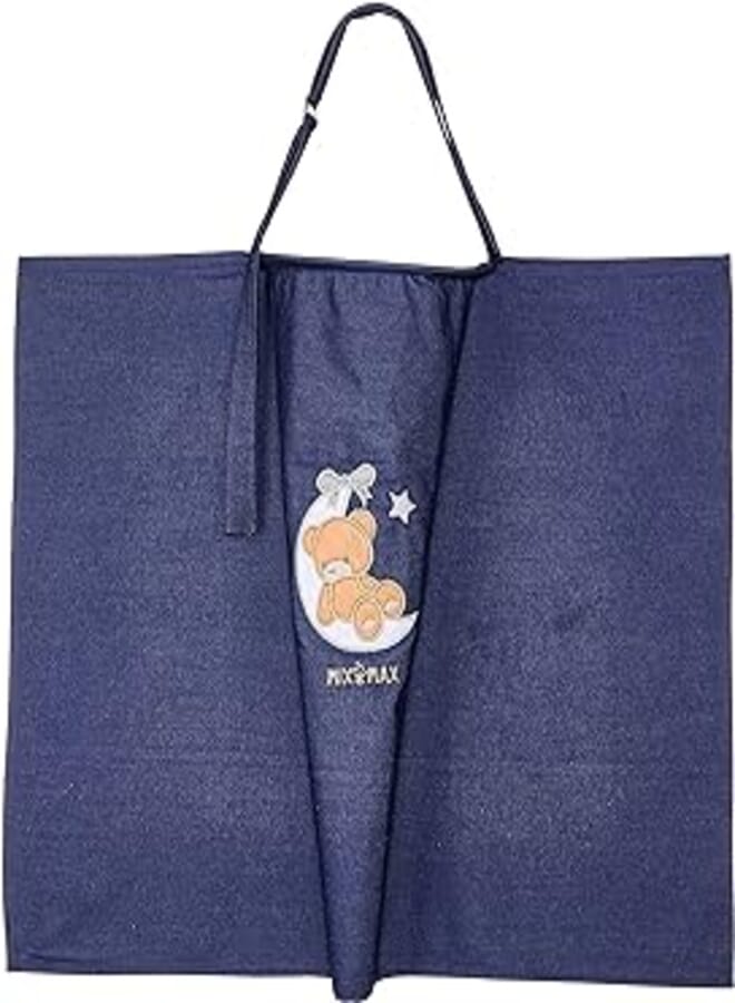 Mix and Max Mix & Max Jeans Nursing Cover Printed Bear For Unisex- Navy