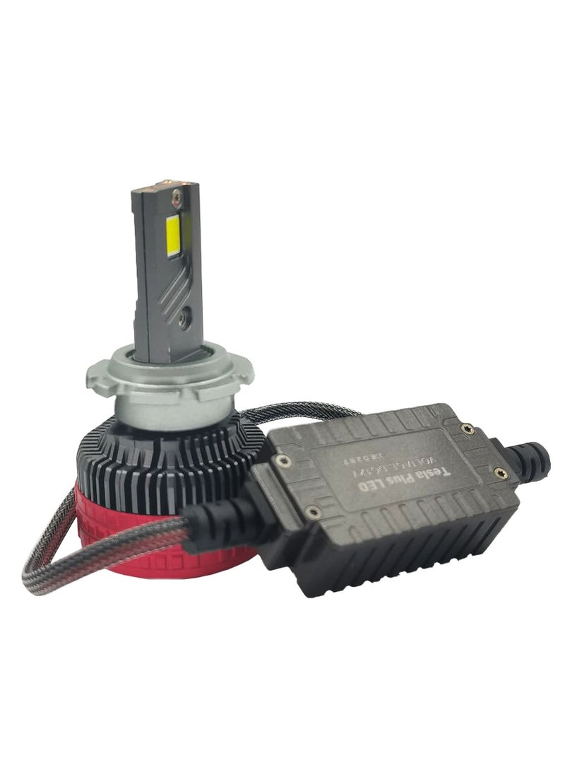 Roca - Car Headlight LED Bulb D1/3 125W 8500LM 6000K DC9-32V Tesla Plus Super Light 120000 More Light More Life ROCA - Image 1