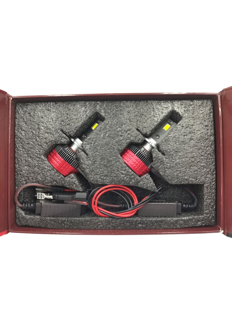 Roca - Car Headlight LED Bulb D1/3 125W 8500LM 6000K DC9-32V Tesla Plus Super Light 120000 More Light More Life ROCA - Image 1