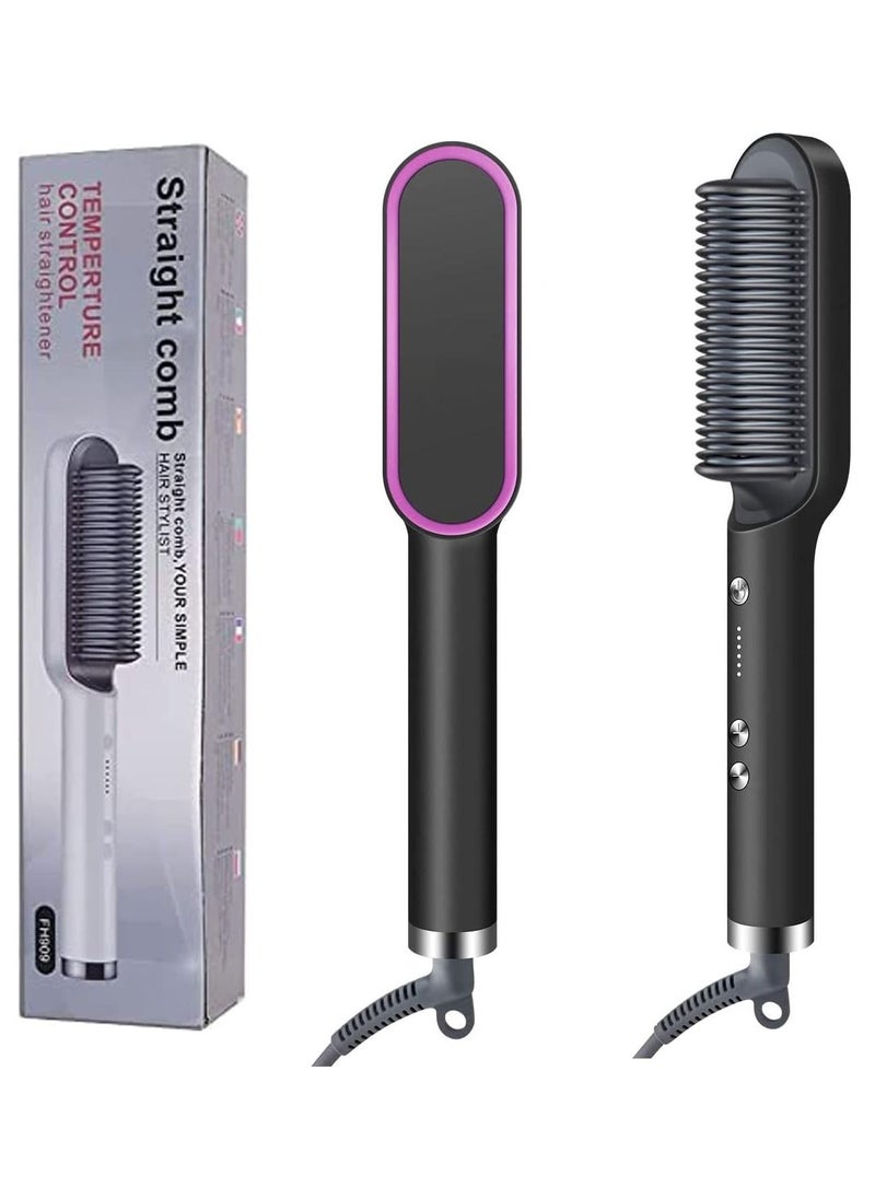 DubaiGallery Hair Straightening Electric Comb Hair For Women, Girls, Fast Straightener Comb Hair Straightening Electric Comb Hair For Women, Girls, Fast Straightener Comb Hair Straightener  - Image 2