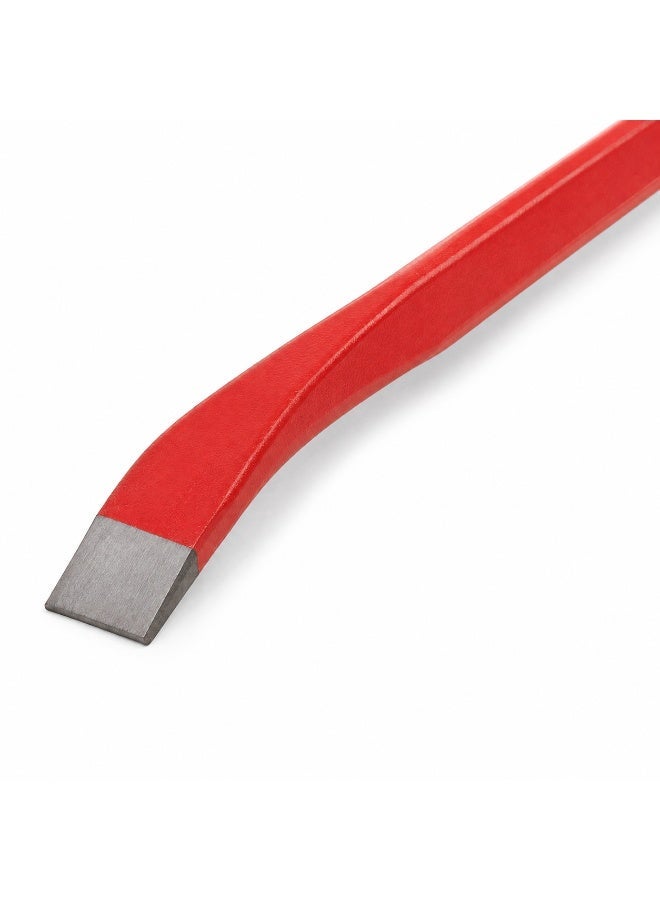 MTX 18 Inch Pry Bar Wrecking Bar with Nail Puller, Flat Pry End & Forked Claw, 450mm Hand Tool for Nail Removal, Prying, Lifting, Demolition, Woodwork & DIY Repair - Image 3