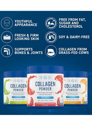 Collagen Powder - Strawberry & Raspberry - (165g) - view 4