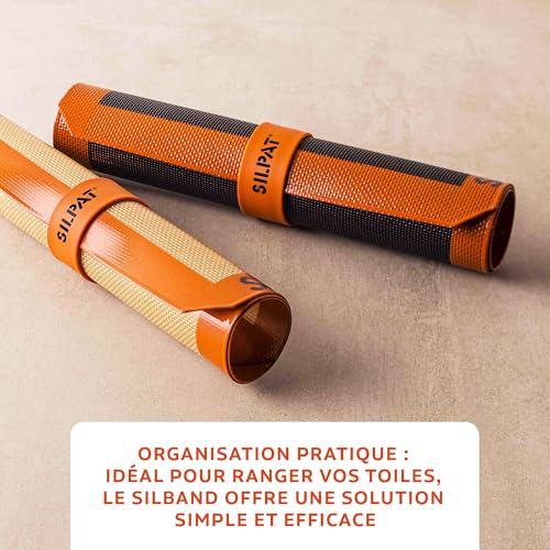 Silpat The Original Sil-band Storage Band, Orange - Image 5