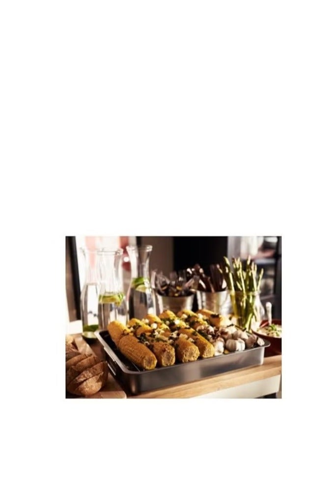 صينية تحميص مع علاقة شواء ستانلس ستيل - Image 3