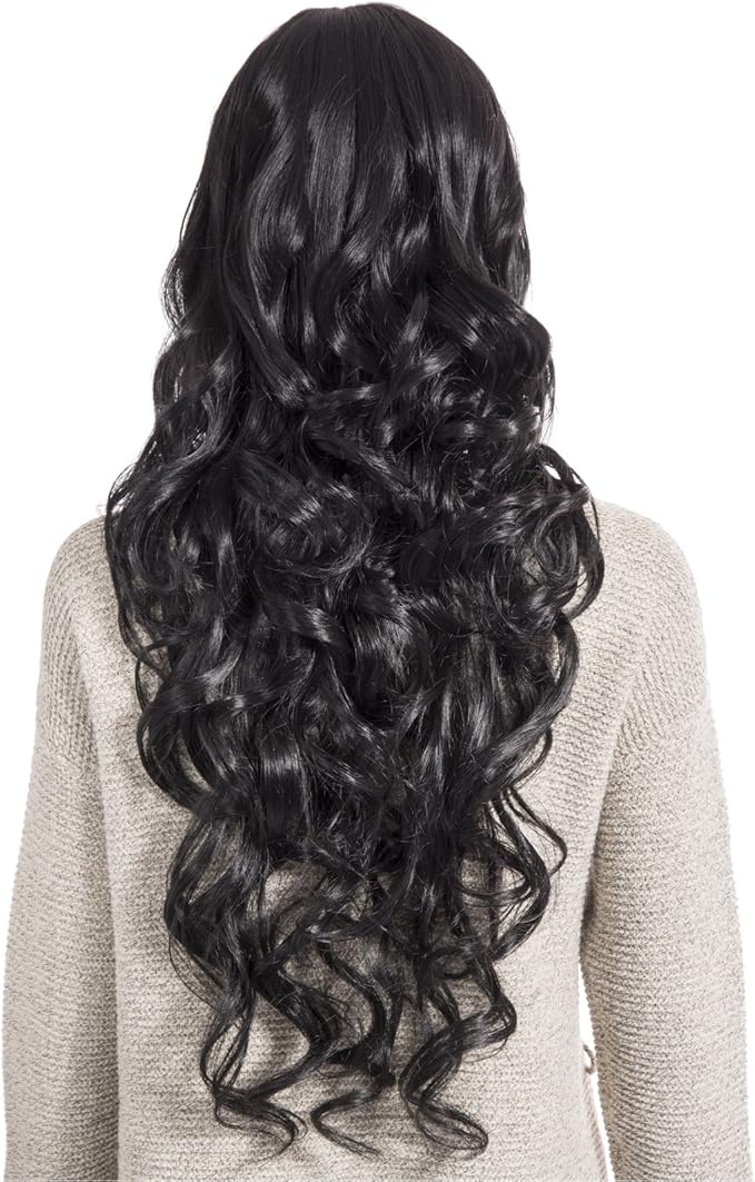 New Womens Extra Long Curly Full Head Wig Olivia G8561B