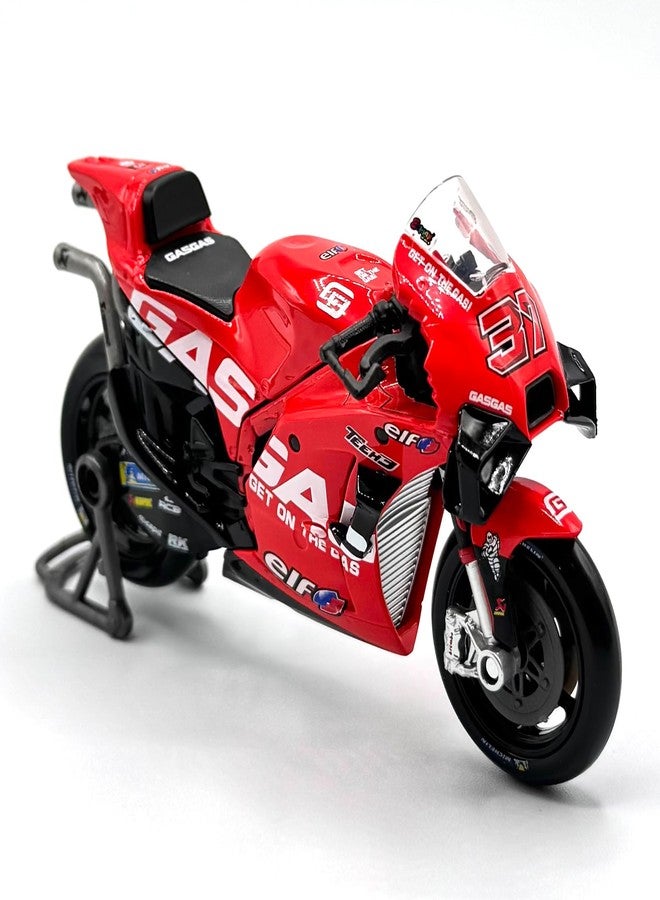 Bburago دراجة نارية Bburago GASGAS RC16 Moto GP مجموعة مقياس 1/18 - #44 بول إسبارغارو - Image 3