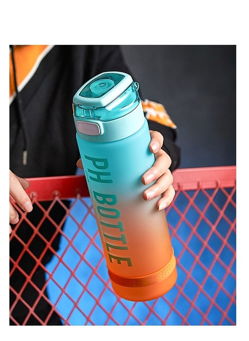 Spaceshoop 1000ml High Quality Plastic Water Bottle Color Changing Design Portable Gym Fitness Durable Sport Drinking Bottle  - Image 4