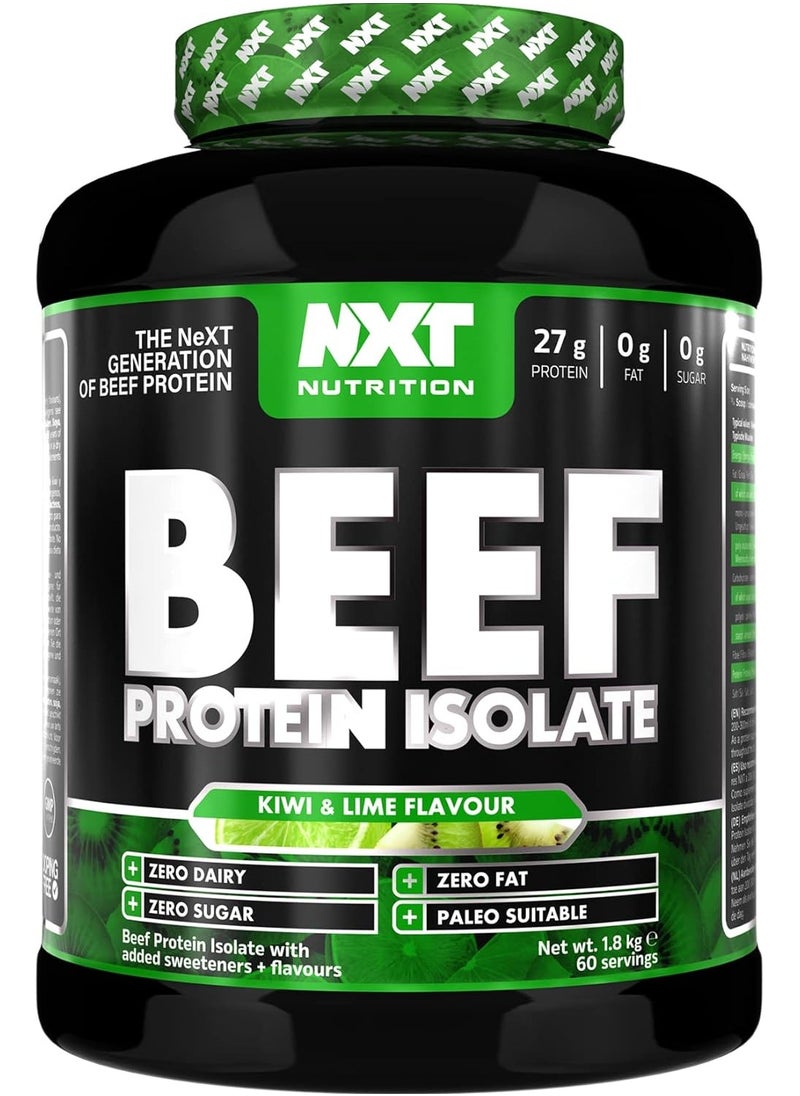 Beef Protein Isolate Zero Dairy Kiwi Lime Flavour 60 Servings 1.8 kg - pzsku/Z6C976E16258FEF997C1CZ/45/_/1734348070/d5864f40-37c8-416a-9568-54594d5fae71