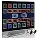 Extalas Stitched for Yugioh Playmat 2Player Master Rule Duel Field Zones Large Card Game Mat Original Art Designs Accessories Basic4 - Image 2