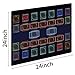 Extalas Stitched for Yugioh Playmat 2Player Master Rule Duel Field Zones Large Card Game Mat Original Art Designs Accessories Basic4 - Image 4