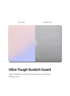 O Ozone Candy Case Compatible with MacBook Pro 16 inch (A2485)M1 (A2780)M2 (A2991)M3 (A3403,A3186)M4 2021-2024 Case+Keyboard Cover+Protector,Pink Blue  - Image 2