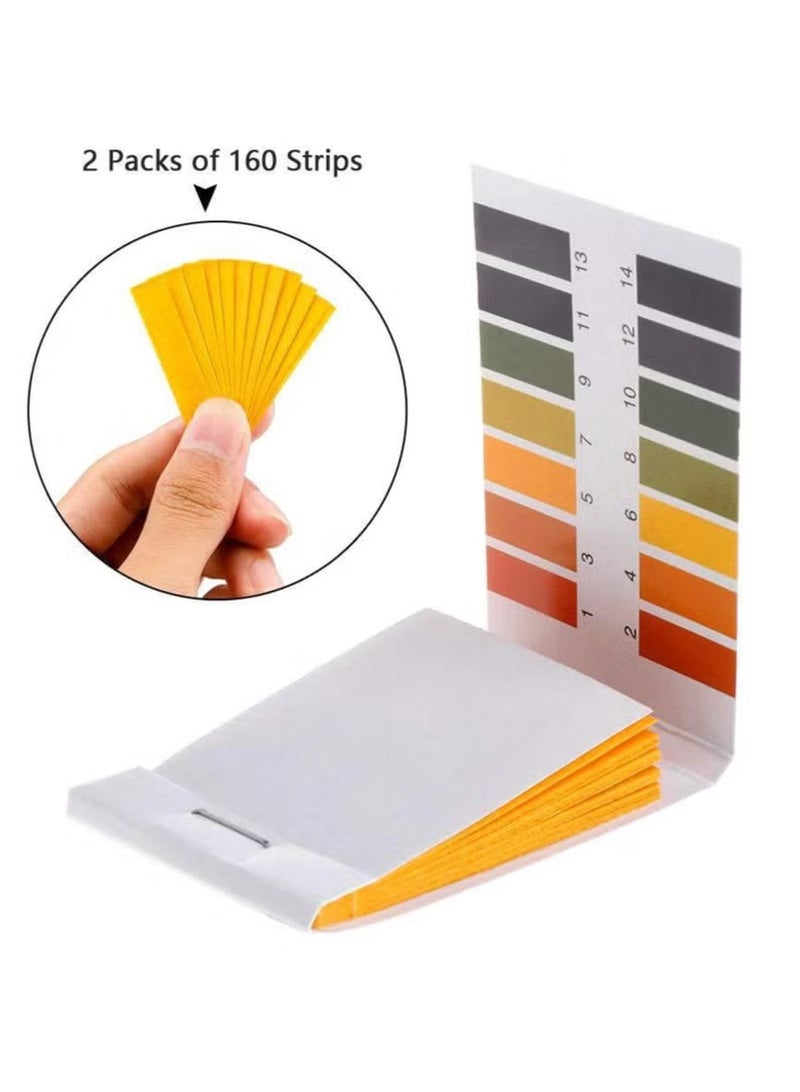 Ciara 2 Packs of 160 Strips Full Range PH  Test Paper  - Image 3