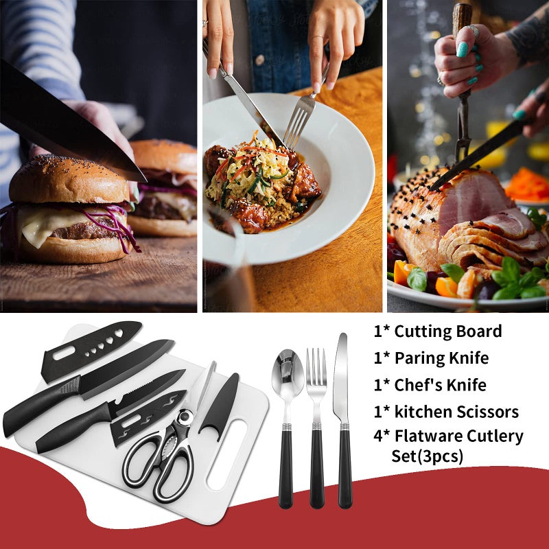 Freehiker Portable Camping Kitchen Utensil Set-27 Piece Cookware Kit, Stainless Steel Outdoor Cooking and Grilling Utensil Organizer Travel Set Perfect for Travel, Picnics, RVs, Camping, BBQs, Parties and More - Image 4