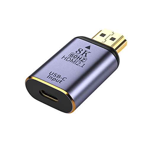 xiwai USB-C Type C Female Source to HDMI Sink HDTV Adapter 8K@60hz 4K@120hz for Tablet & Phone & Laptop - Image 1