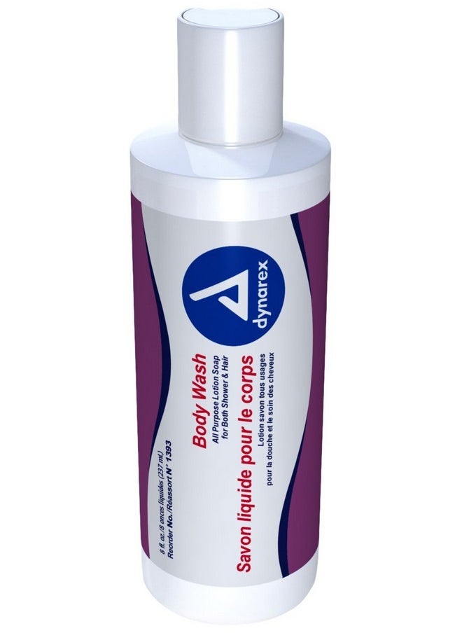 Dynarex - Dynarex All Purpose Body Wash, 8 Ounce - Image 1