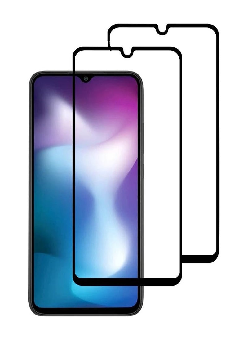 Super 2 Pieces Tempered Glass Screen Protector 5D Designed For Xiaomi Redmi 9 Active Full Glue Edge to Edge Full Screen Coverage And Bubble Free - Image 1
