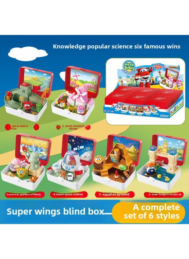 Super Flash Blind Box Toy Package Where To Go Le Di Great Wall Of China Liberty Goddess Little Aijin Kid Duoduo-color:750666designated Model [duoduo-american Statue Of Liberty] Unboxed And Sent]