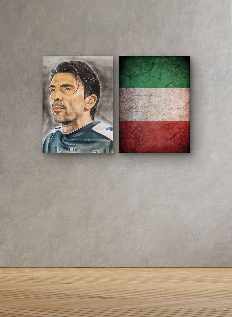 Marktna Football World Cup Sports Wooden panel 60x80cm 0.5kg - Image 1