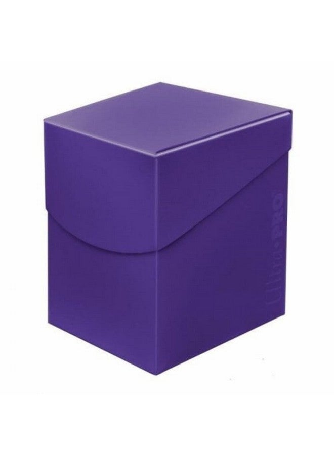 Ultra Pro 85692 Eclipse Pro 100+ Deck Box, Royal Purple